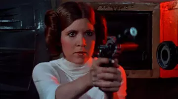 Prin­cess Leia's (Car­rie Fi­sher) wig in Star Wars