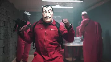 Le masque Salvador Dali / La casa de papel dans le clip Sheguey 12 de Gradur