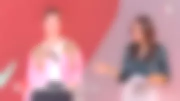 La chaqueta rosa recomendada por Janane Boudili en Je t'aime etc del 14/03/2018