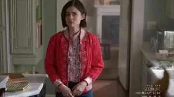 La veste Anthropologie de Stella Abbott (Lucy Hale) dans Life Sentence S01E01