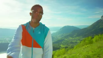 The windproof Adidas Originals of Lefa in her music video Ride