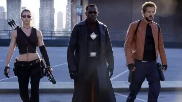 Long Coat worn by Blade (Wesley Snipes) as seen in Blade: Trinity