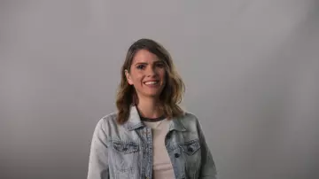 Le blouson en jean Mossimo Supply Co de Malia Tate (Shelley Hennig) dans Teen Wolf S06E01