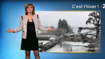 The tweed jacket of Valérie Maurice in Weather 2 of the 17/03/2018