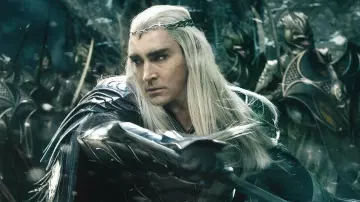 Thranduil's (Lee Pace) bracers in The Hobbit: The Battle of the Five Armies