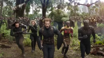 Le bras bionique de Bu­cky Barnes (Se­bas­tian Stan) dans Avengers : Infinity War