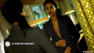 La Veste de tailleur à pois conseillée par Sophie Brafman dans C'est au programme du 21/03/2018