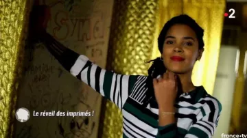 La chemise imprimée rayures conseillée par Sophie Brafman dans C'est au programme du 21/03/2018