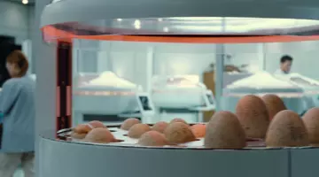 La réplique d'un oeuf de dinosaure de Jurassic Park