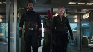 Vi­sion's (Paul Bet­tany) costume as seen in Aven­gers: In­fi­nity War