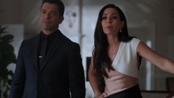 La robe Diane Von Furstenberg d'Hermione Lodge (Marisol Nichols) dans Riverdale S02E16