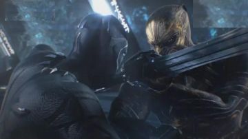 The sword of Erik Killmonger (Michael B. Jordan) in a Black Panther