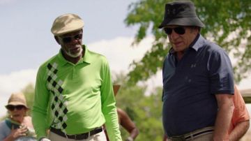 The polo navy blue Under Armour Leo (Tommy Lee Jones) in Just Getting Started