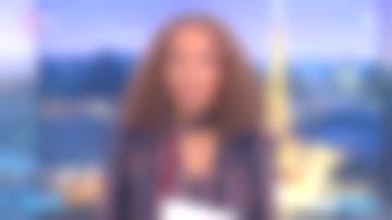 La blouse à rayures de Sandrine Aramon dans Soir 3 du 25/03/2018