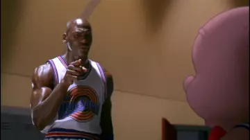 La camiseta de baloncesto de Michael Jordan en Space Jam