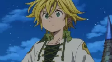 The costume of Meliodas in Nanatsu no Taizai S02E01