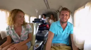 Le polo Lacoste bleu ciel de Franck (Philippe Lacheau) dans le film babysitting 2