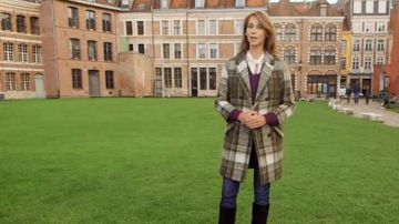 The coat tiles of Ophélie Meunier in the Forbidden Zone of the 08/10/2017