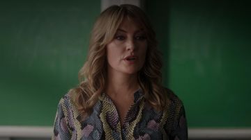 Blusa Python Equipment de Alice Cooper (Mädchen Amick) en Riverdale S02E17