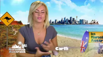 The golden necklace sun of Carla in The Marseille Australia