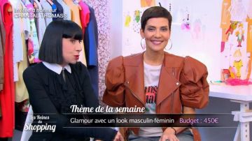 La camiseta de Cristina Cordula en #LRDS Las reinas de las compras del 02/04/2018