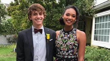 The dress at the prom, Rihanna Murtauhg (Chandler Kinney) in lethal Weapon