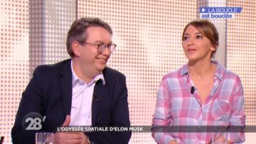La camisa a cuadros de Nadia Daam en 28 minutos a partir del 07/02/2018
