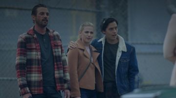 Forsythe Pendleton Jones II / FP's (Skeet Ulrich) wool flannel jacket as seen in Riverdale 2x08