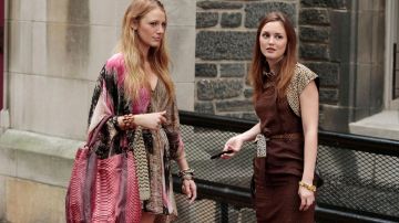 Le sac à main Nancy Gonzalez en python de Serena van der Woodsen (Blake Lively) dans Gossip Girl S04E03