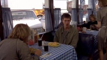 The Blue cloth has tile seen in the movie Dumb and Dumber