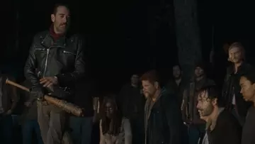 La batte de Negan (Jeffrey Dean Morgan) : Lucille dans The Walking Dead S06E16
