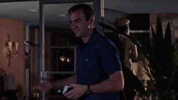 Fred Perry polo porté par James Bond (Sean Connery) comme on le voit dans Thunderball