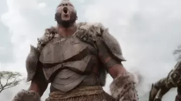 M'­Baku's (Wins­ton Duke) grass skirt as seen in Avengers: Infinity War
