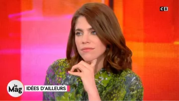 La chemise imprimée jardin suspendu de Julia Molkhou dans #WAM William à midi du 16/04/2018