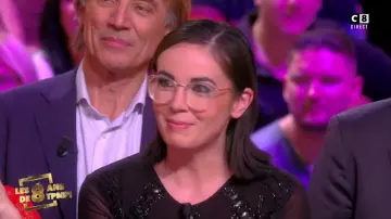 La robe noire d'Agathe Auproux dans #TPMP8Ans Touche pas à mon poste du 19/04/2018