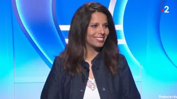 The jean Jacket stand-up collar Indigo Myriam Seurat Motus of the 20/04/2018