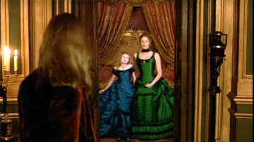 The blue dress of Claudia (Kirsten Dunst) in the movie Interview with a vampire
