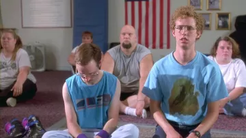 The t-shirt "horses" of Napoleon Dynamite (Jon Heder) Napoleon Dynamite