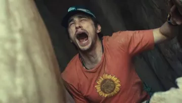 Camiseta de James Franco en 127 horas