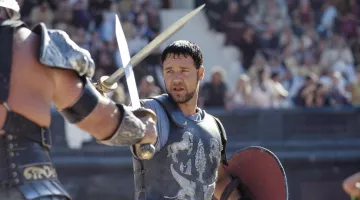 The sword of Maximus (Russel Crowe) in Gladiator