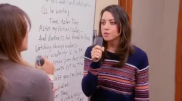 The pull of " April Ludgate in Parks and Recreation
