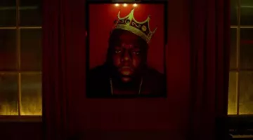 The table Notorious Big in Luke Cage