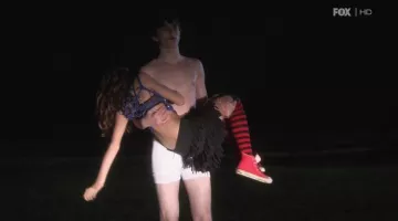 The Converse red Effy Stonem in Skins Season 1
