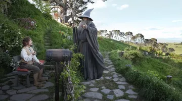 Le chapeau de Gandalf (Ian McKellen) dans Le Hobbit : Un voyage inattendu