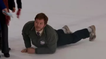 Sneakers New Balance grey Andy Dwyer (Chris Pratt) on Parks and Recreation