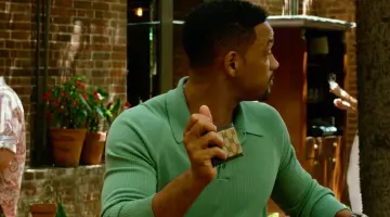 The wallet Gucci of Nicky Spurgeon (Will Smith) in Diversion