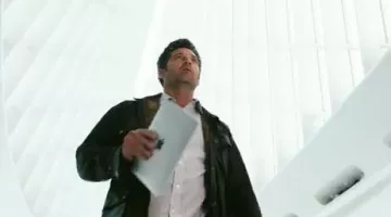 L'iPad de Dylan Gould (Patrick Dempsey) dans Transformers 3