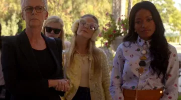 The shirt "Tanami Flower" Kenzo of Zayday Williams (Keke Palmer) in Scream Queens