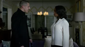 The jacket 3/4 black Hernan Alvarez (Theo Rossi) in Luke Cage