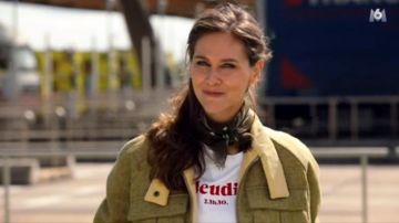 The jacket is reversible Ophelia Miller in #ZoneInterdite of the 22/04/2018